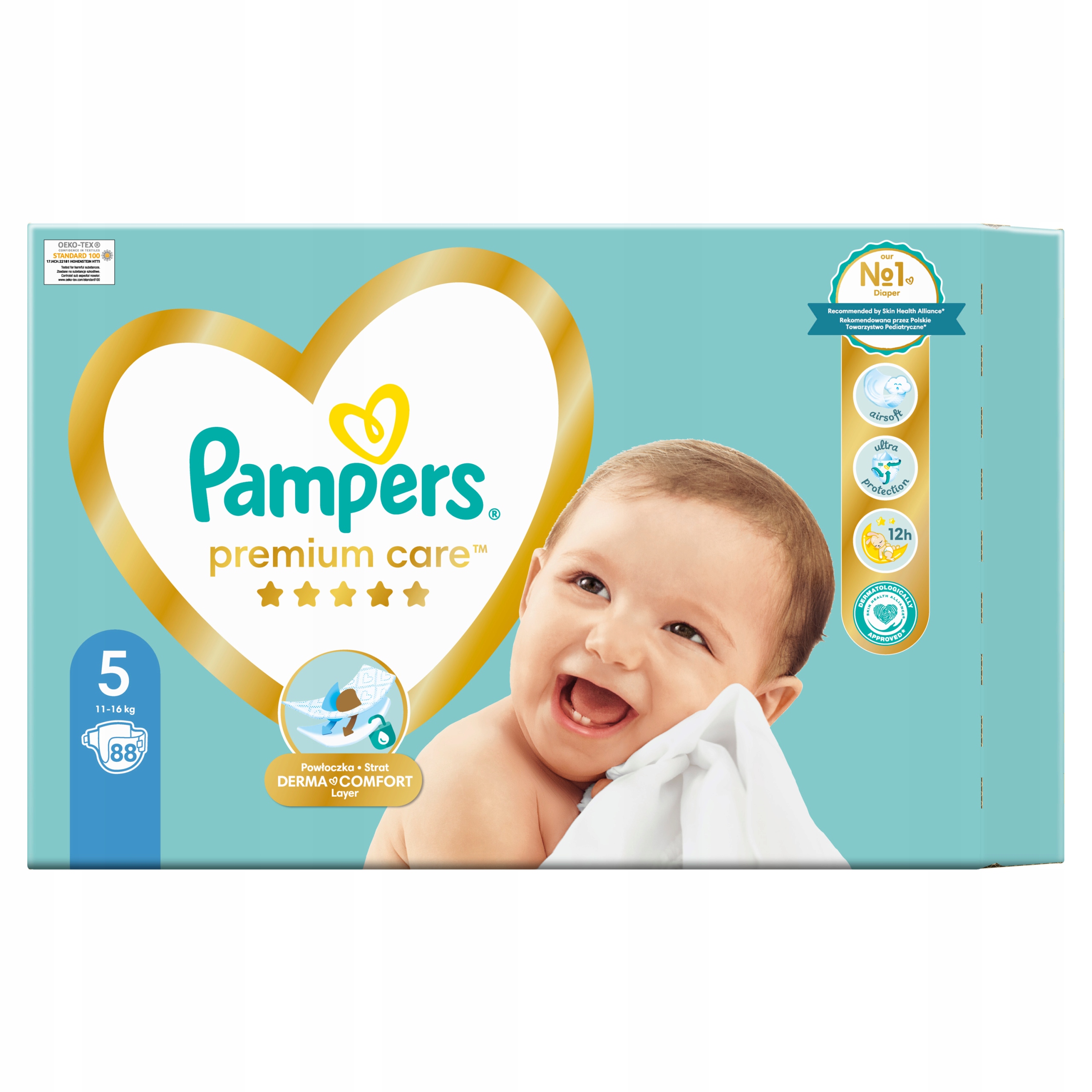 pampers premium care 4 bez paska