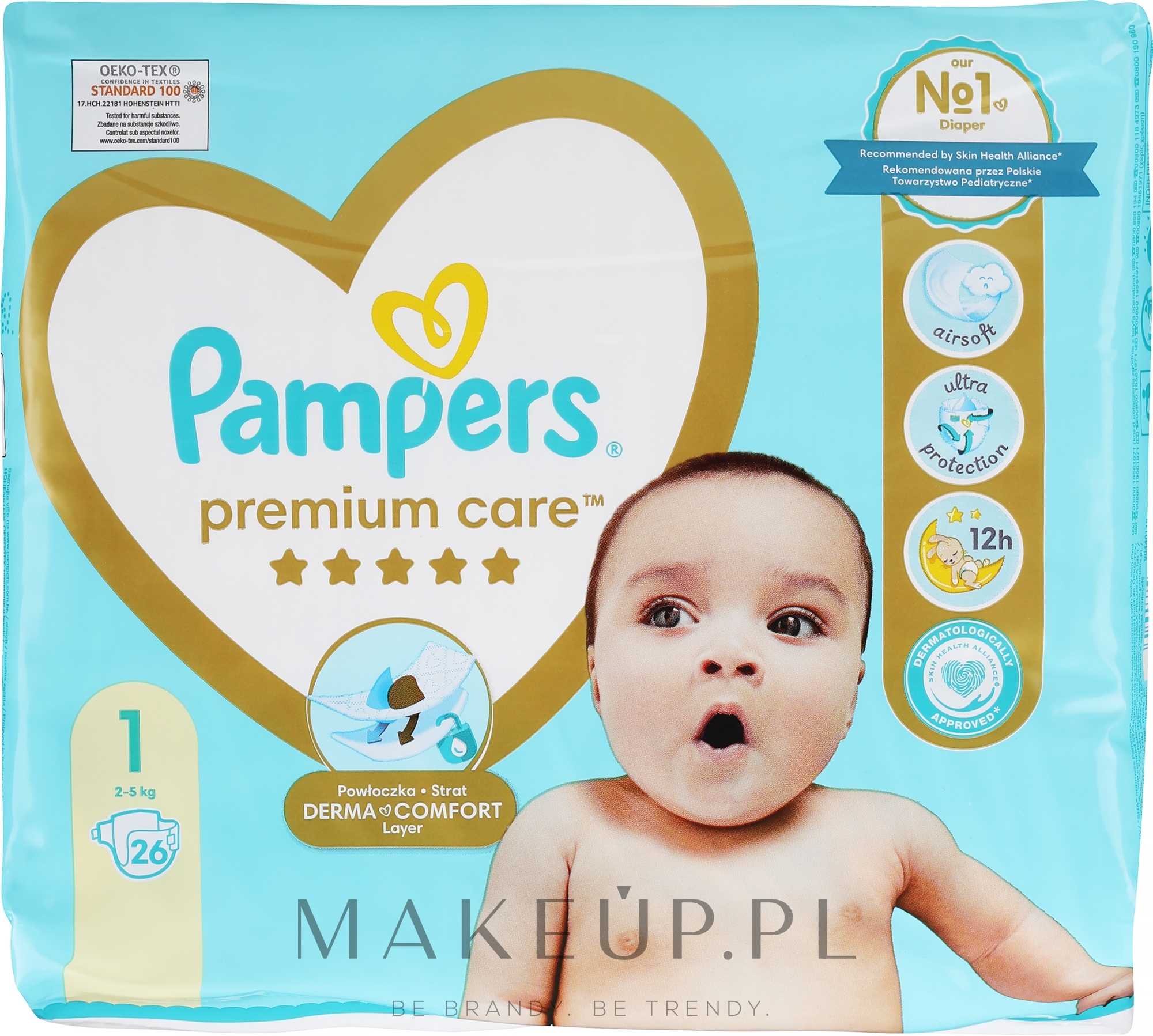 pampers 1 newborn zestaw z pampers 2