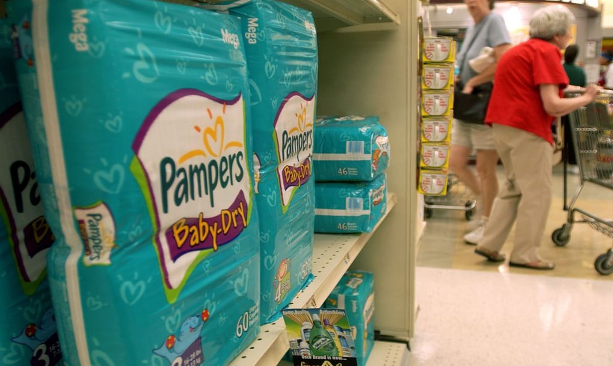 pampers chusteczki tesco