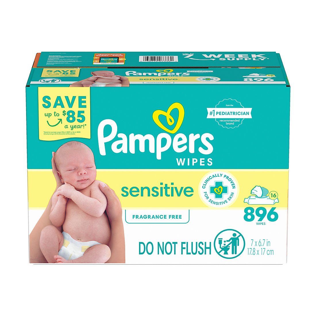 pampers 4 174 szt tesco