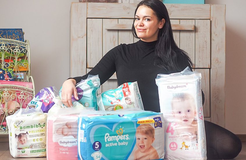 rossmann pieluchy pampers 5