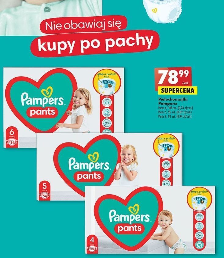 pieluchy pamper care rossmann za 1 grosz