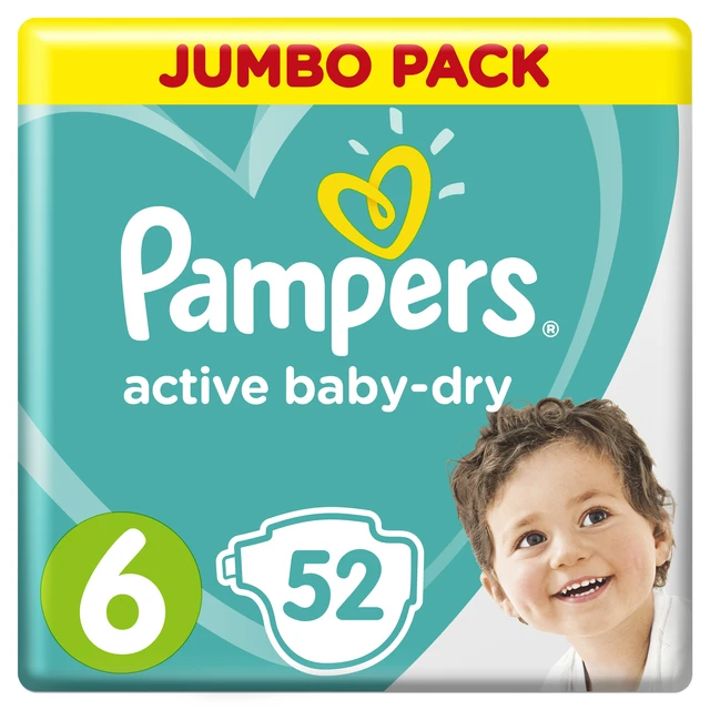 pampers active baby-dry pieluchy 3 midi 4-9 kg