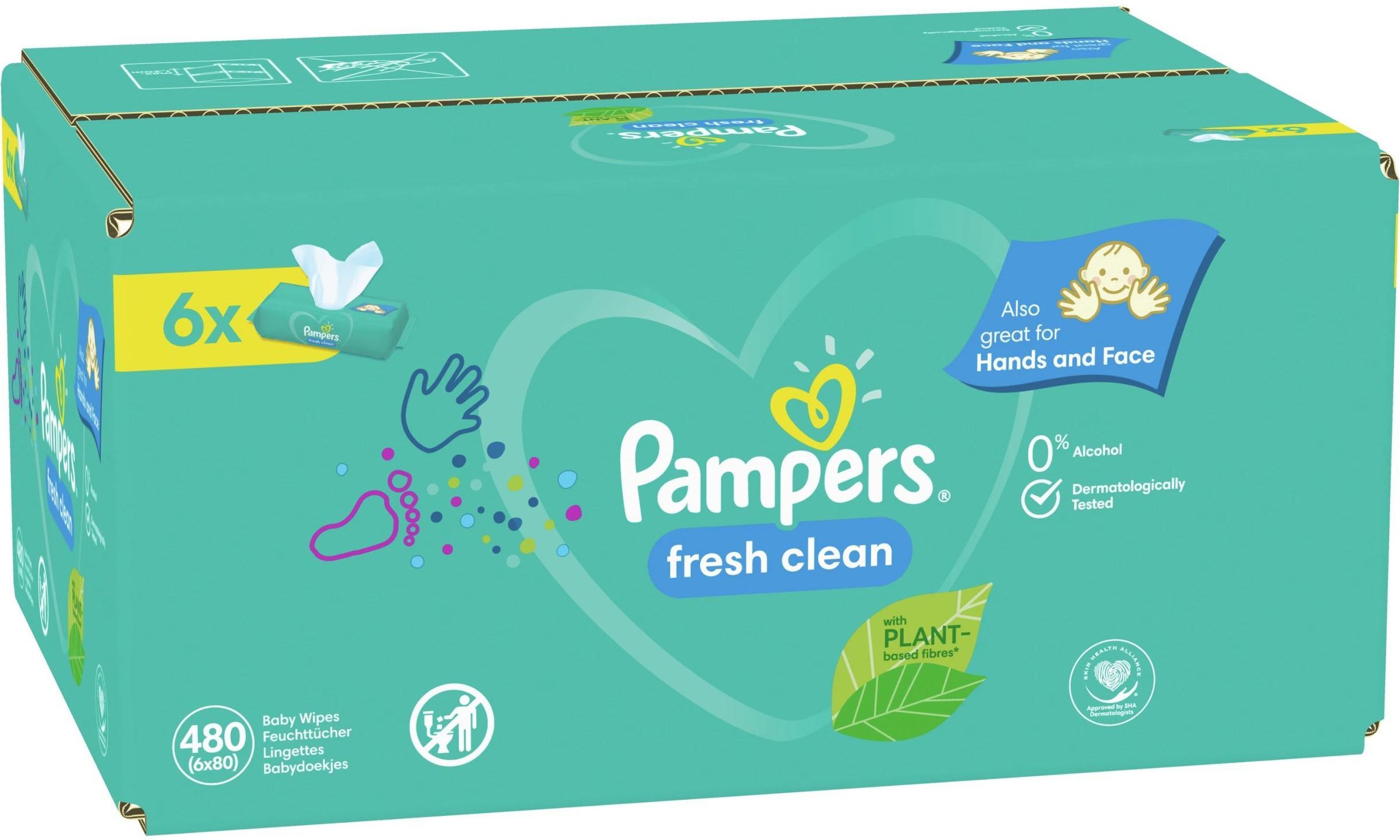 mega pampers box biedronka