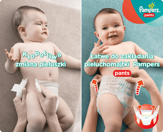 pampers pod garnitur