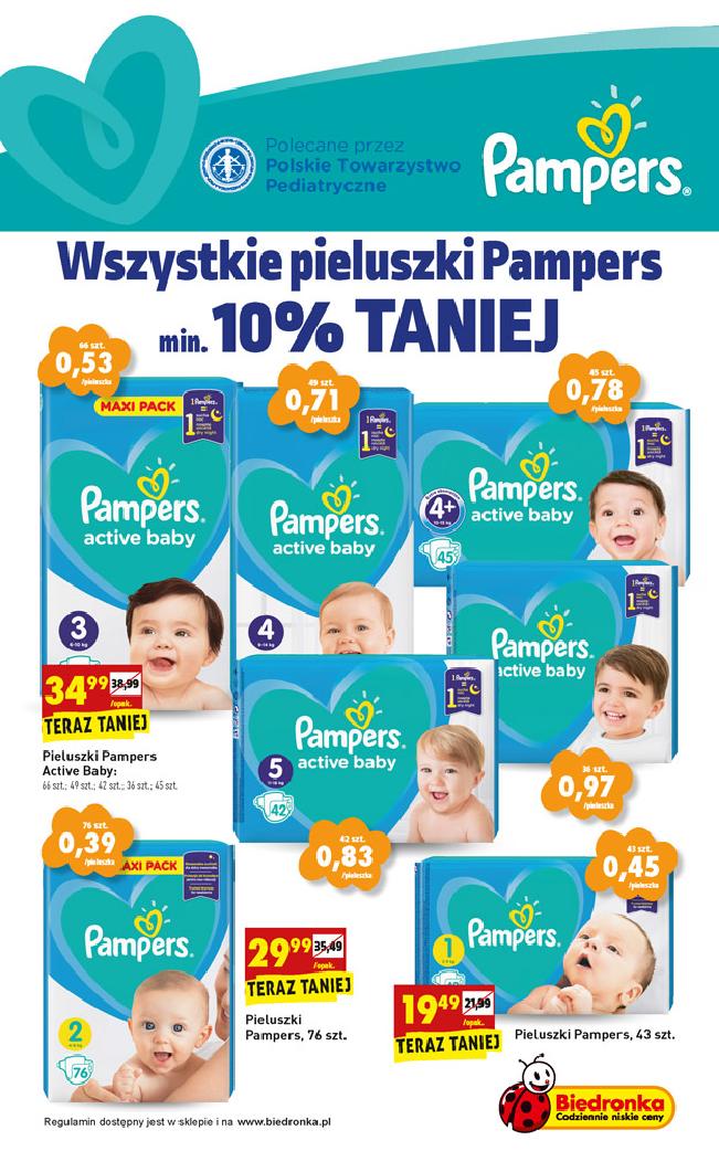 rozwój dziecka 10 tydzień pampers