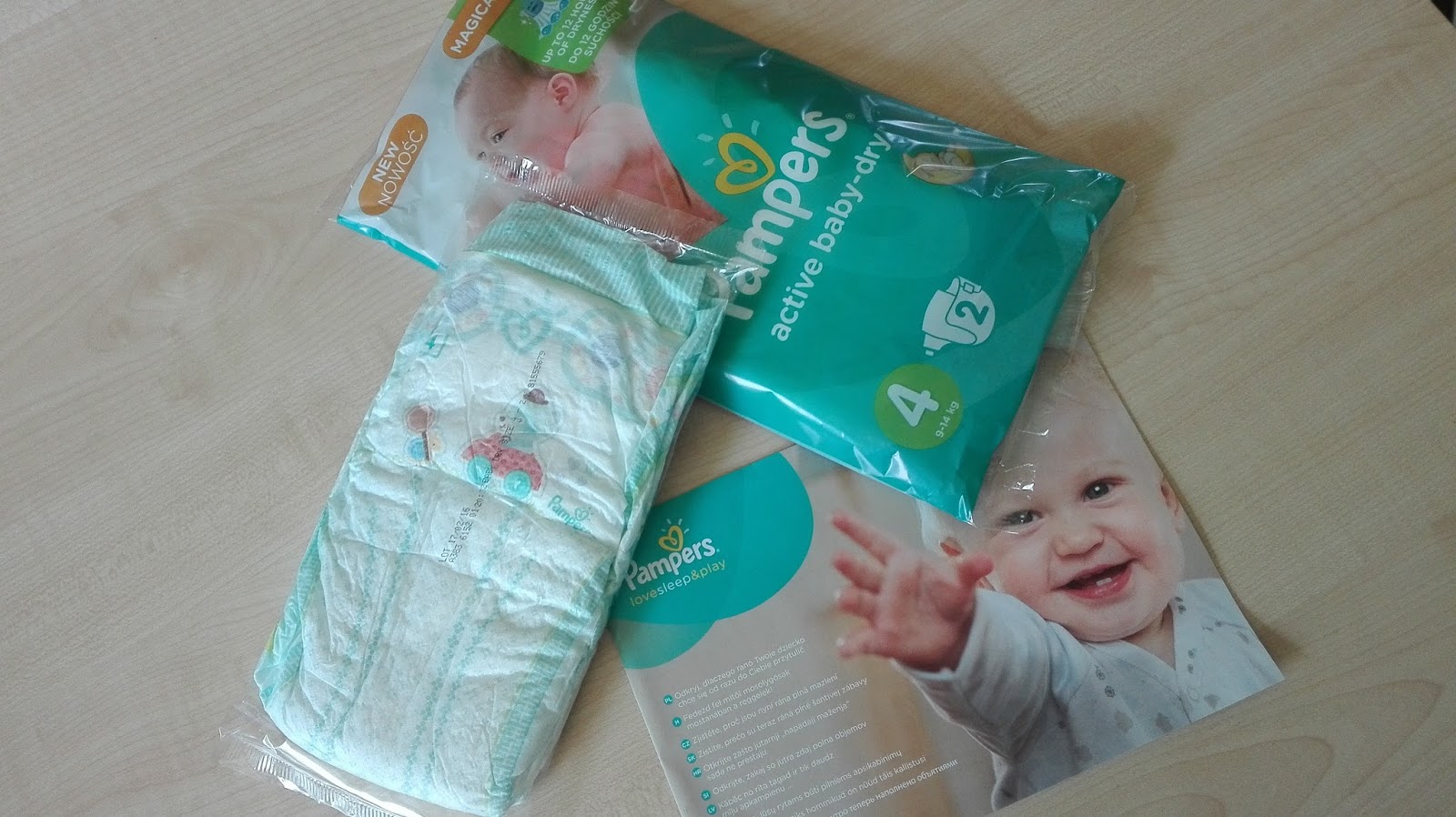 paleta pieluch pampers