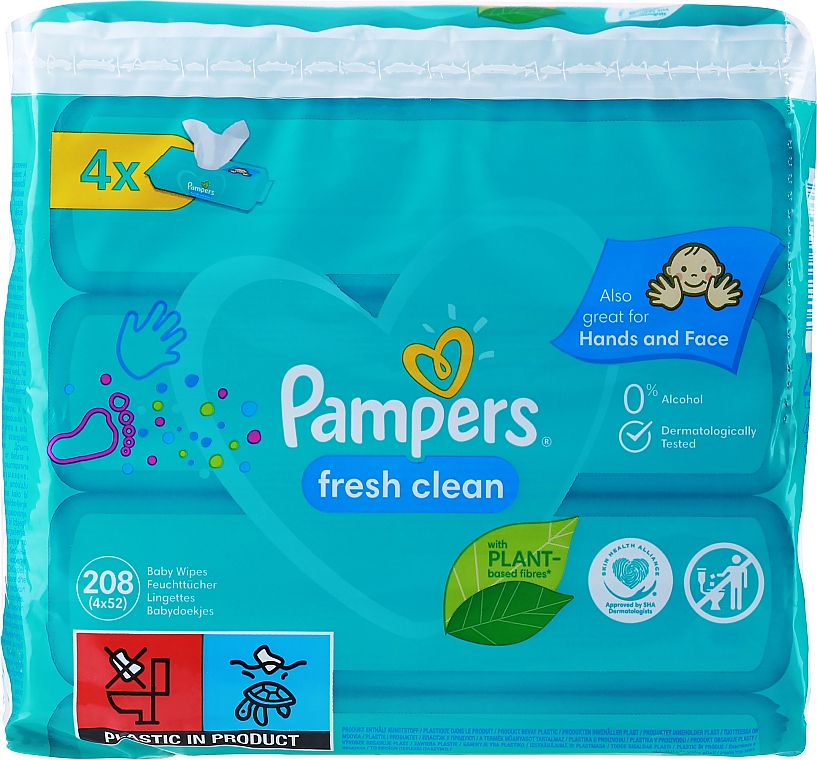 zakladanie pieluchy pampers