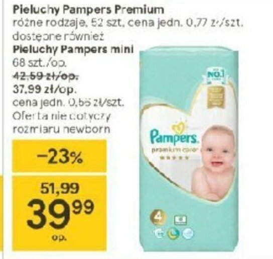 pieluszki pampers w klubie rossmann