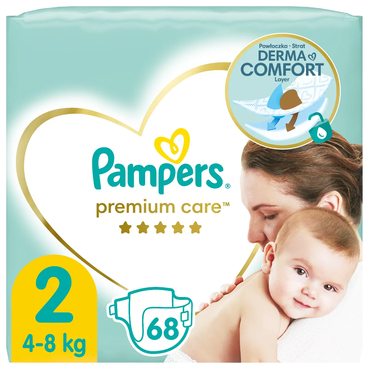 pampers baby dry 4 cena