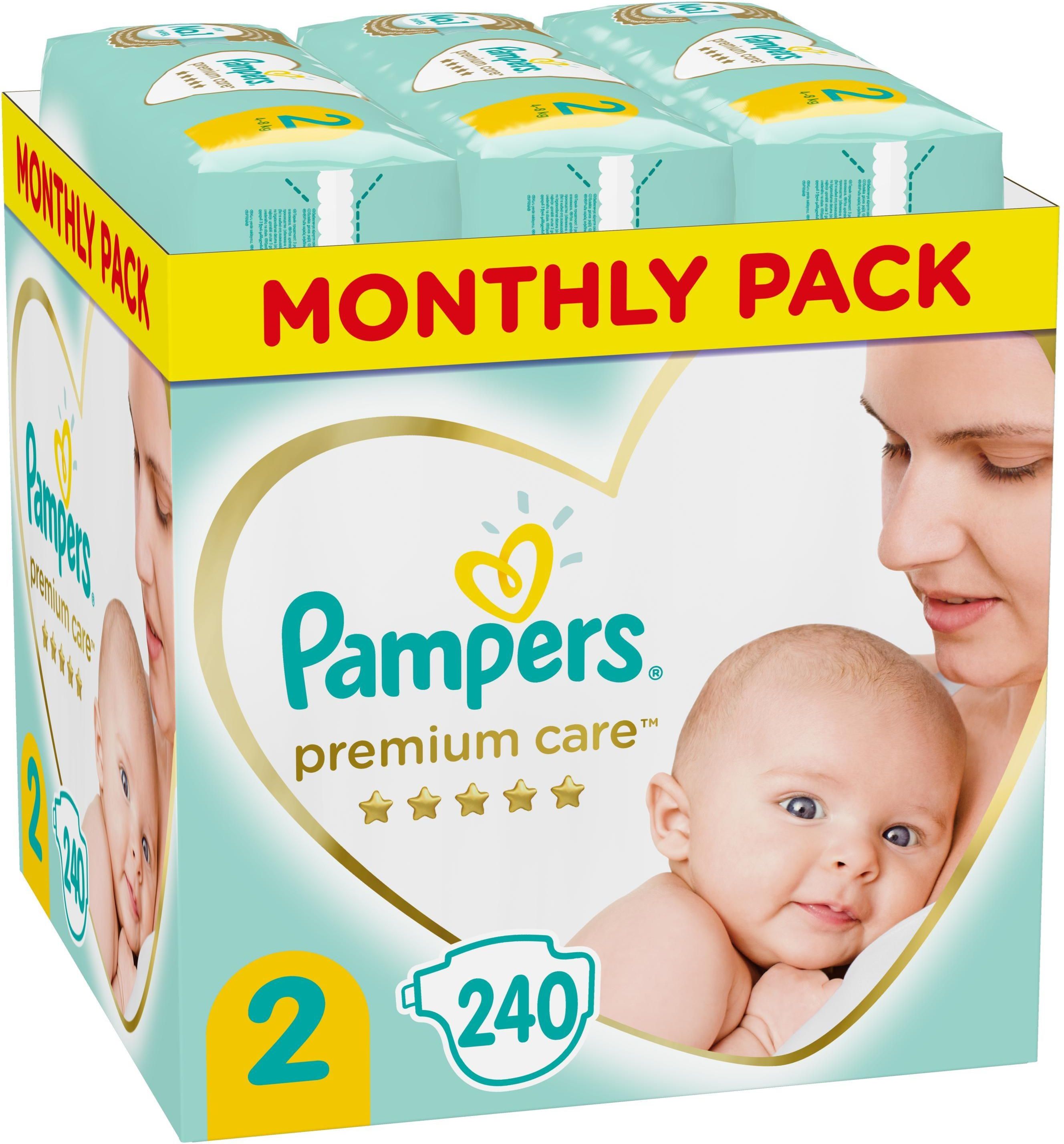 promocja pieluszki pampers premium 1