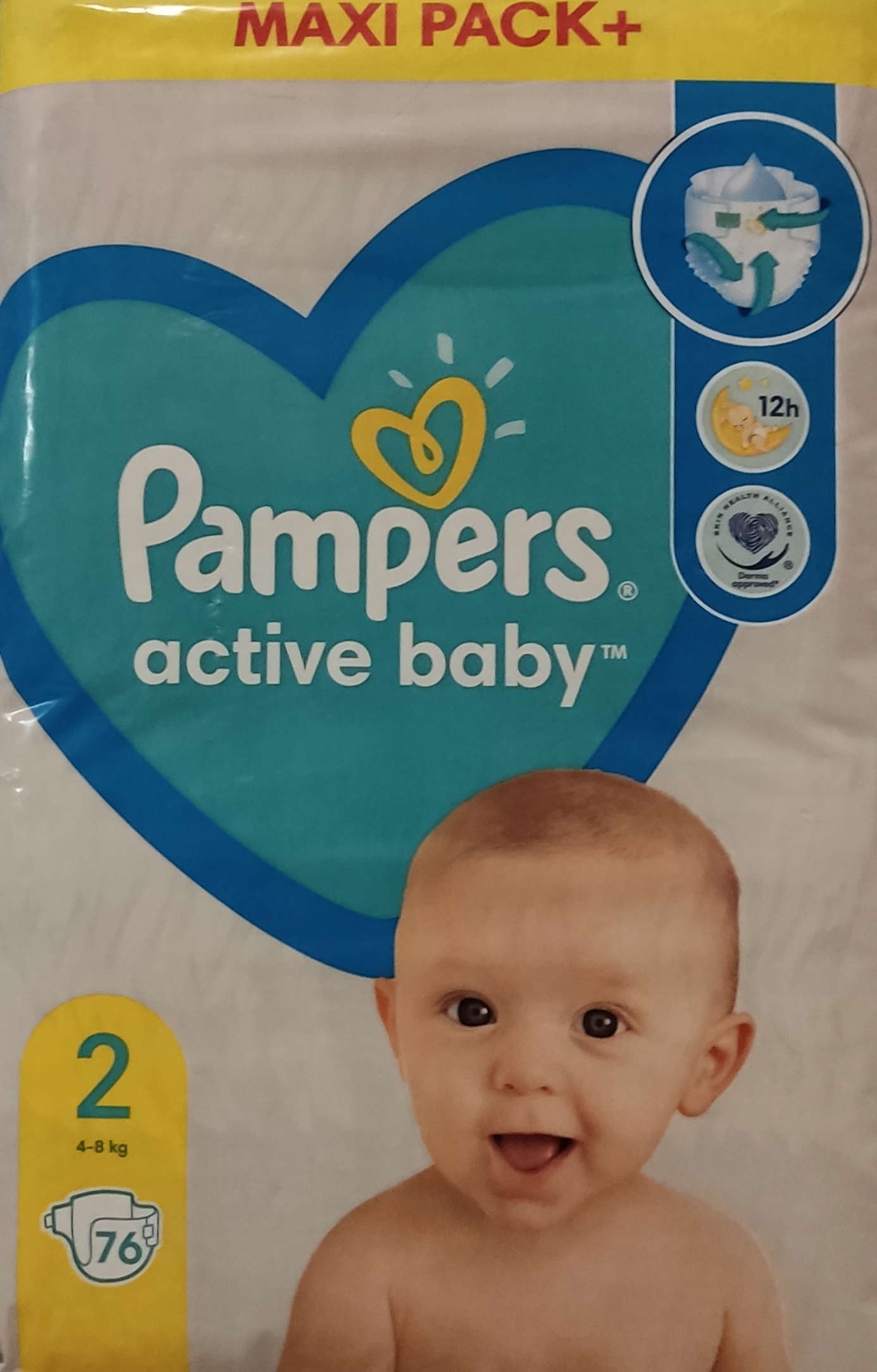 pampers active papy