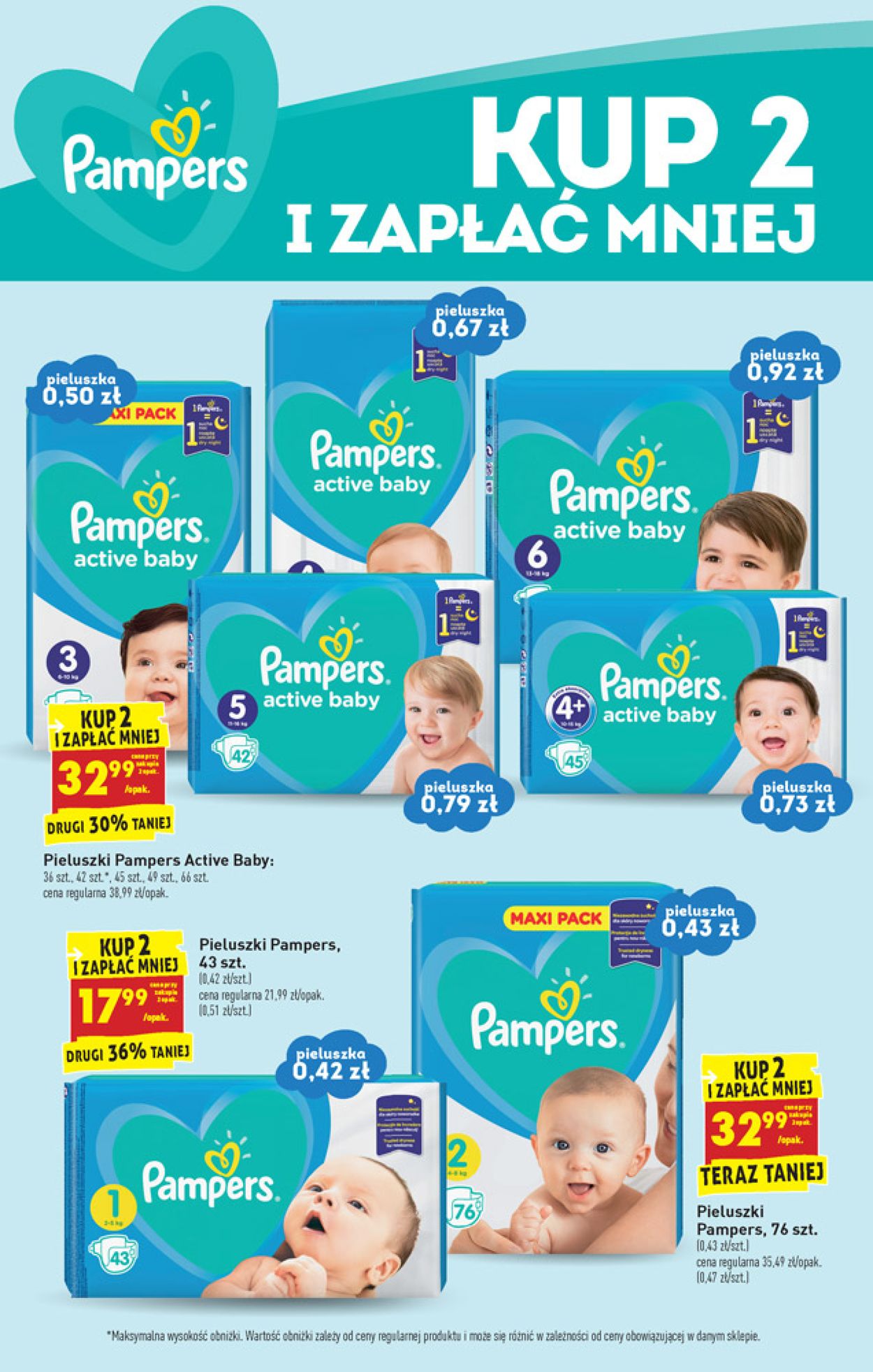 pieluchy pampers mega box 1