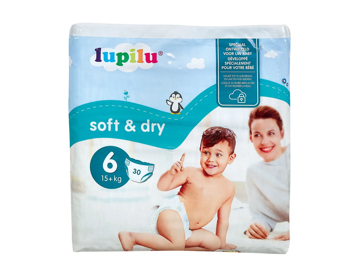 lidl lupilu pieluchy 4+