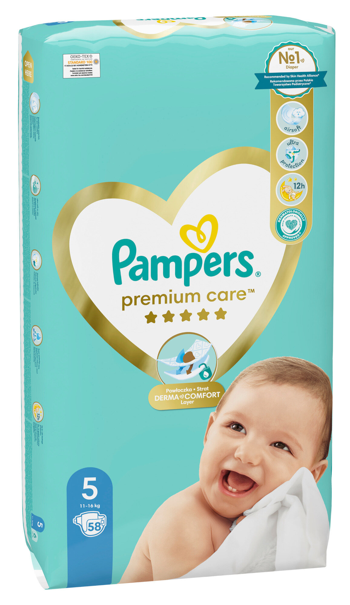 monthly paka pampers size 5