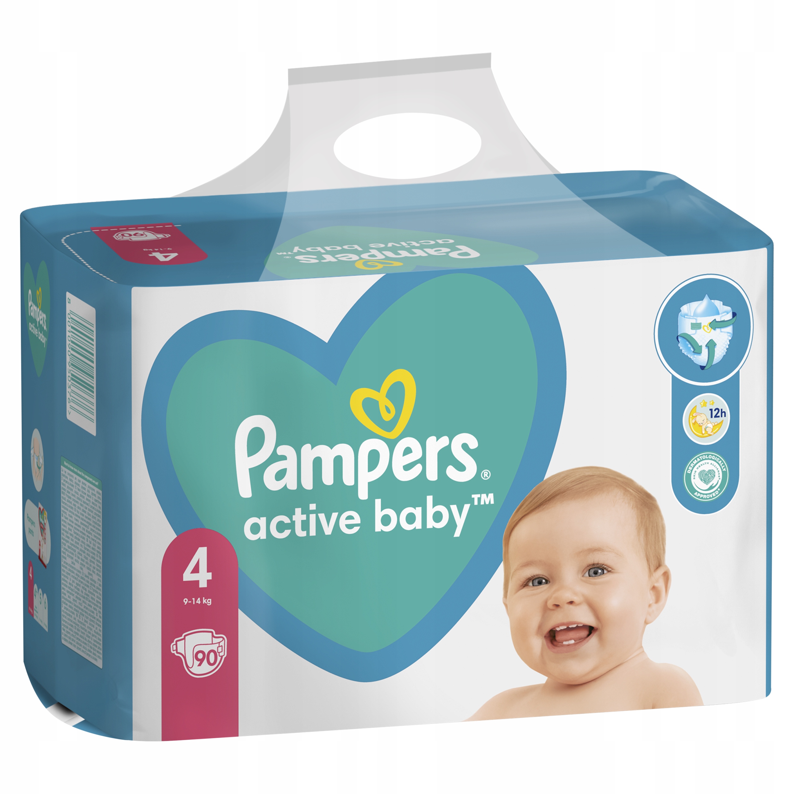 pampers premium 2 mini białe i zielone