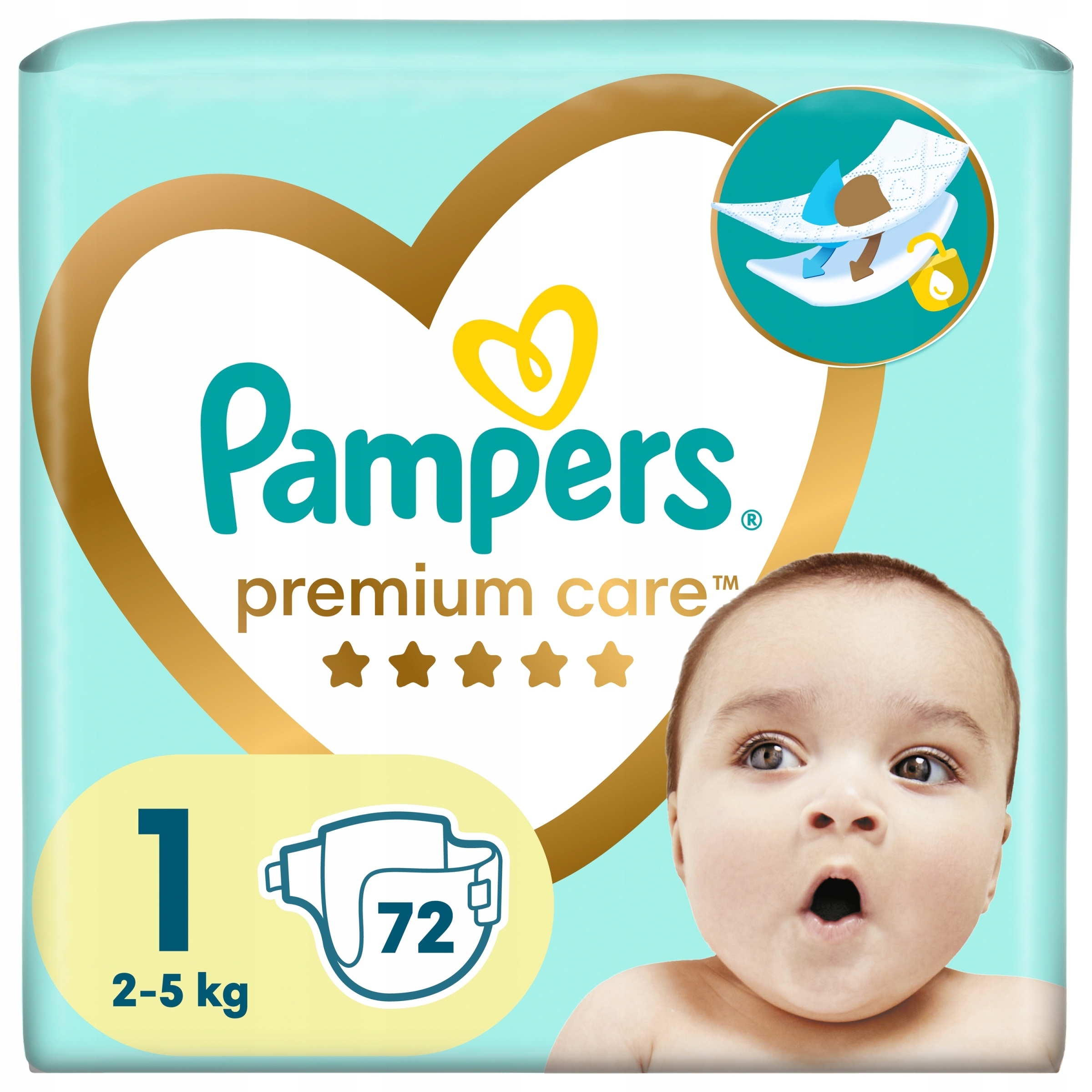 pampers active baby 4+ waga