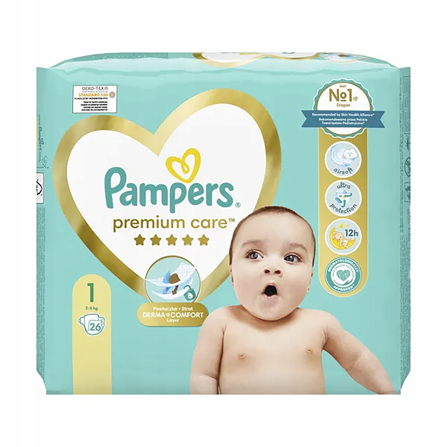 pampers pieluszki premium care 1 2-5 kg