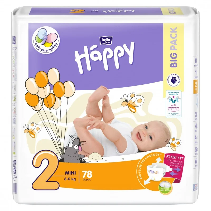 ile waży suchy pampers