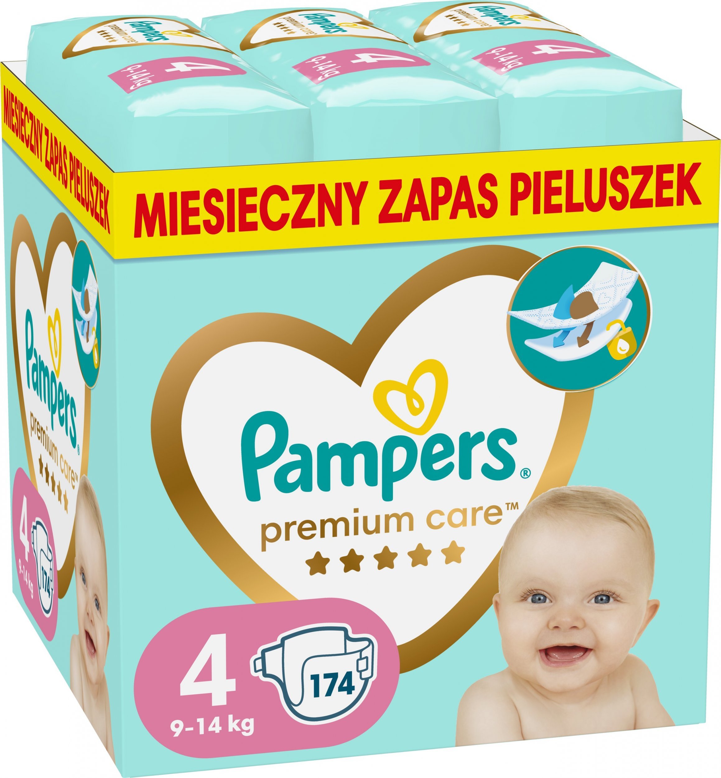 pampers activ baby 2 cena