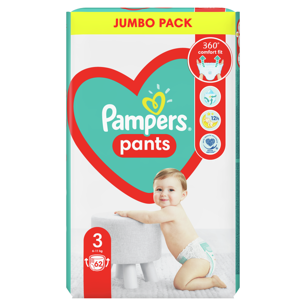 biedronka pampers 4 pieluchomajtki