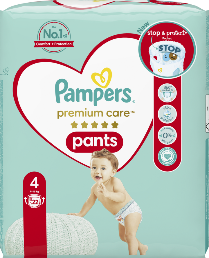 pampers premium care pants 4 pants