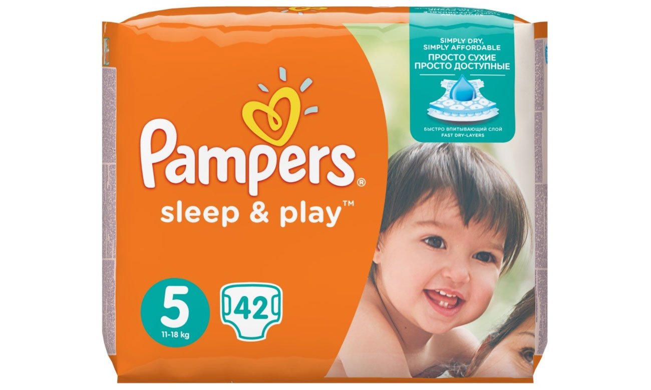 pieluchy pampers new baby dry 2 mini 100szt