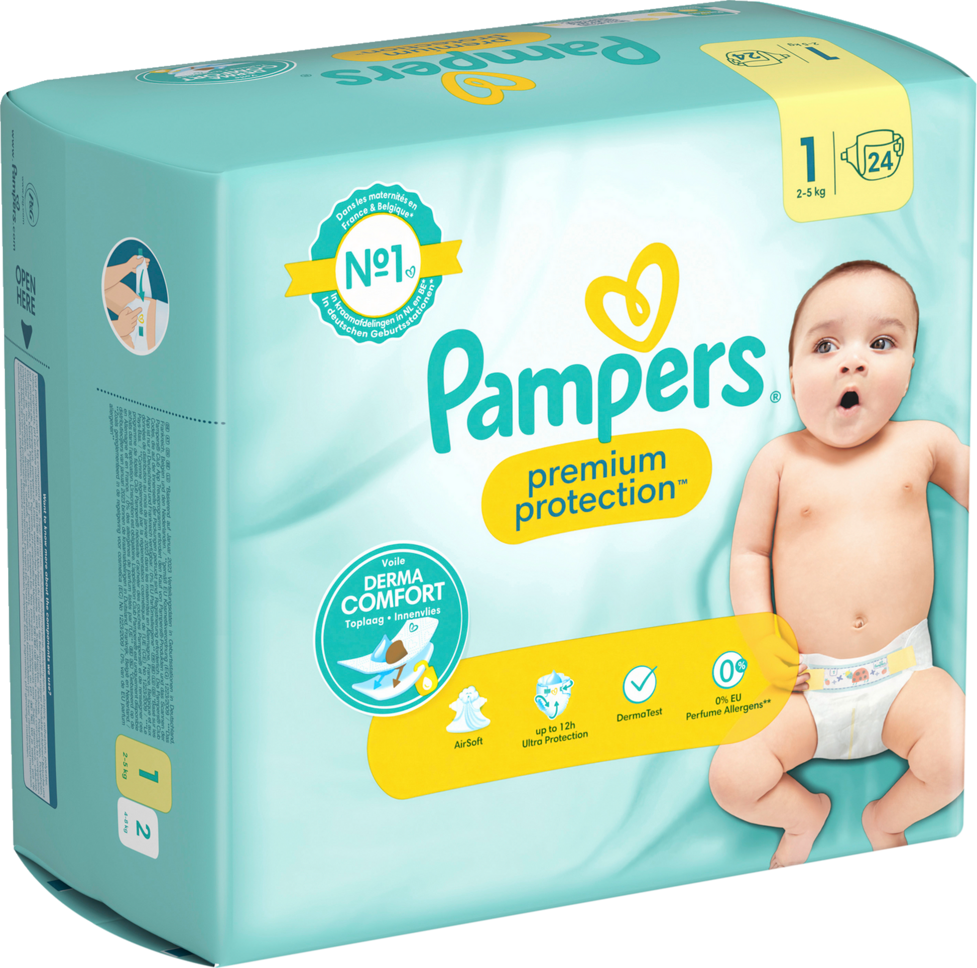 pampers new baby dry 2 cena 228 szt