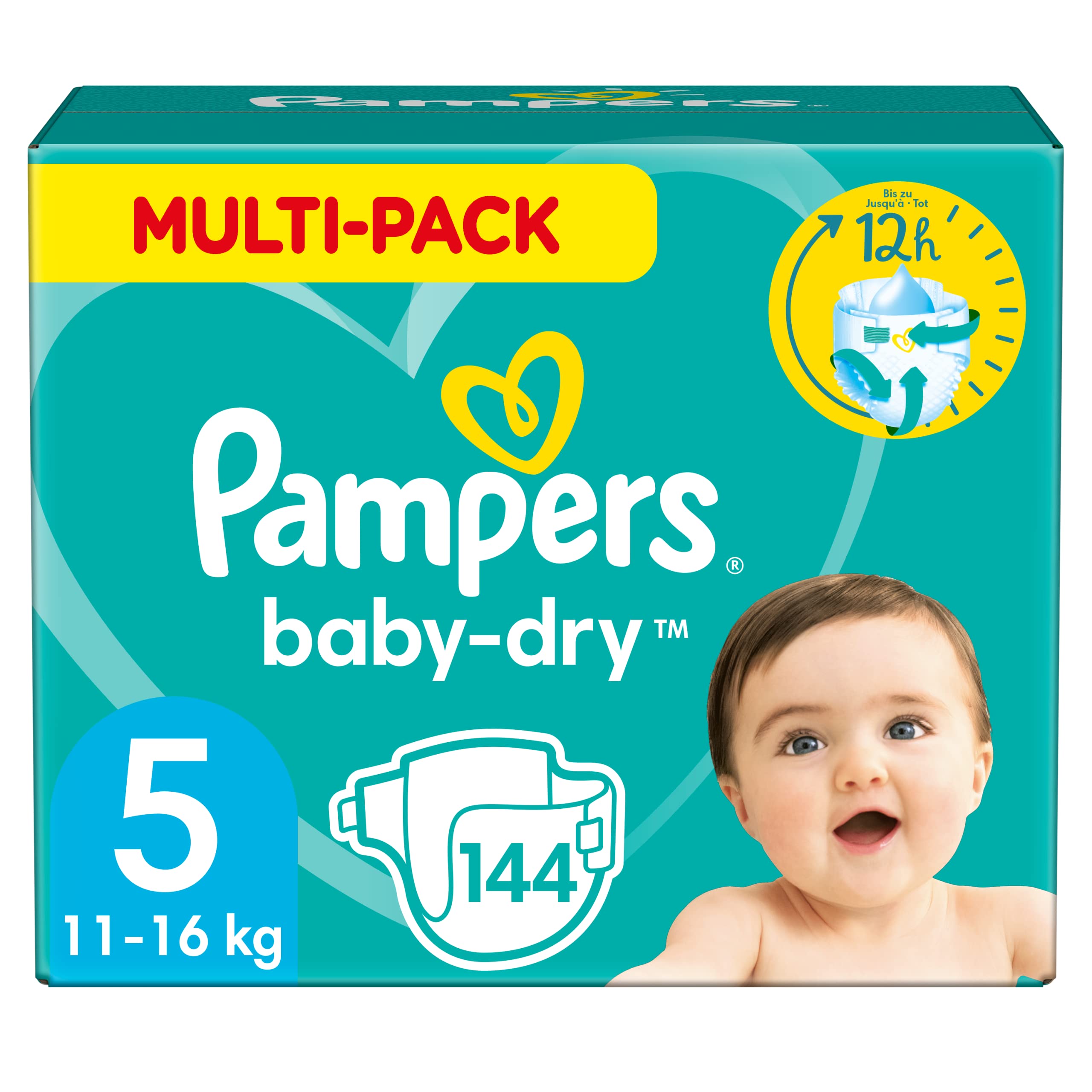 noworodek sika poza pampers