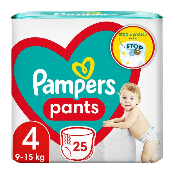 pampers pants tasiemka z tylu