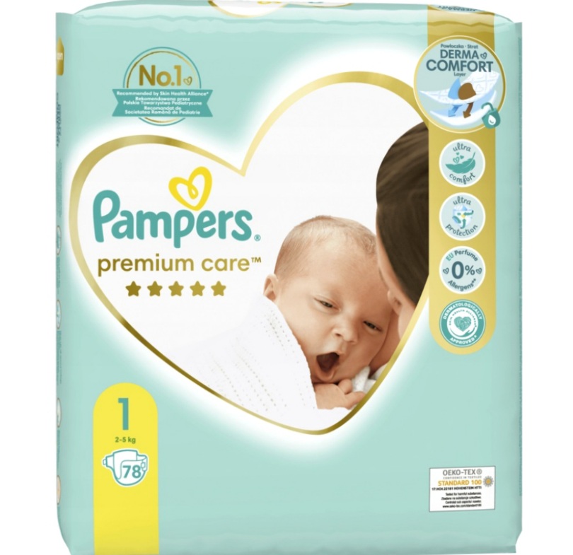 15 szt pampers