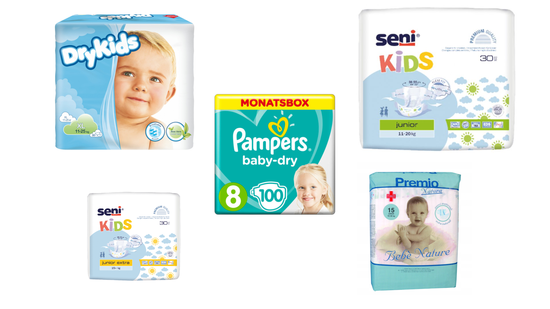 po ile są pampersy pampers duża paczka 144