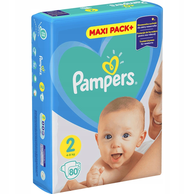 pampers pomaranczowe 6