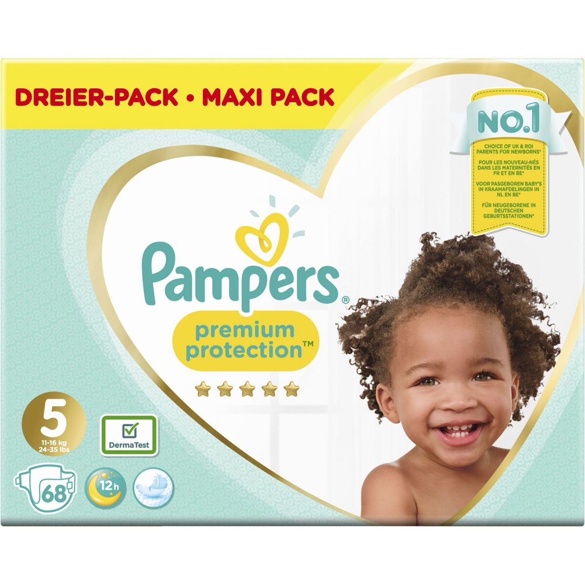 pampers sensitive care 5