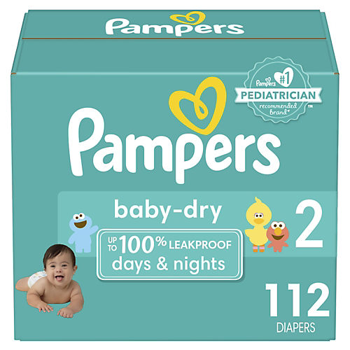 pampers size 3 204 pack