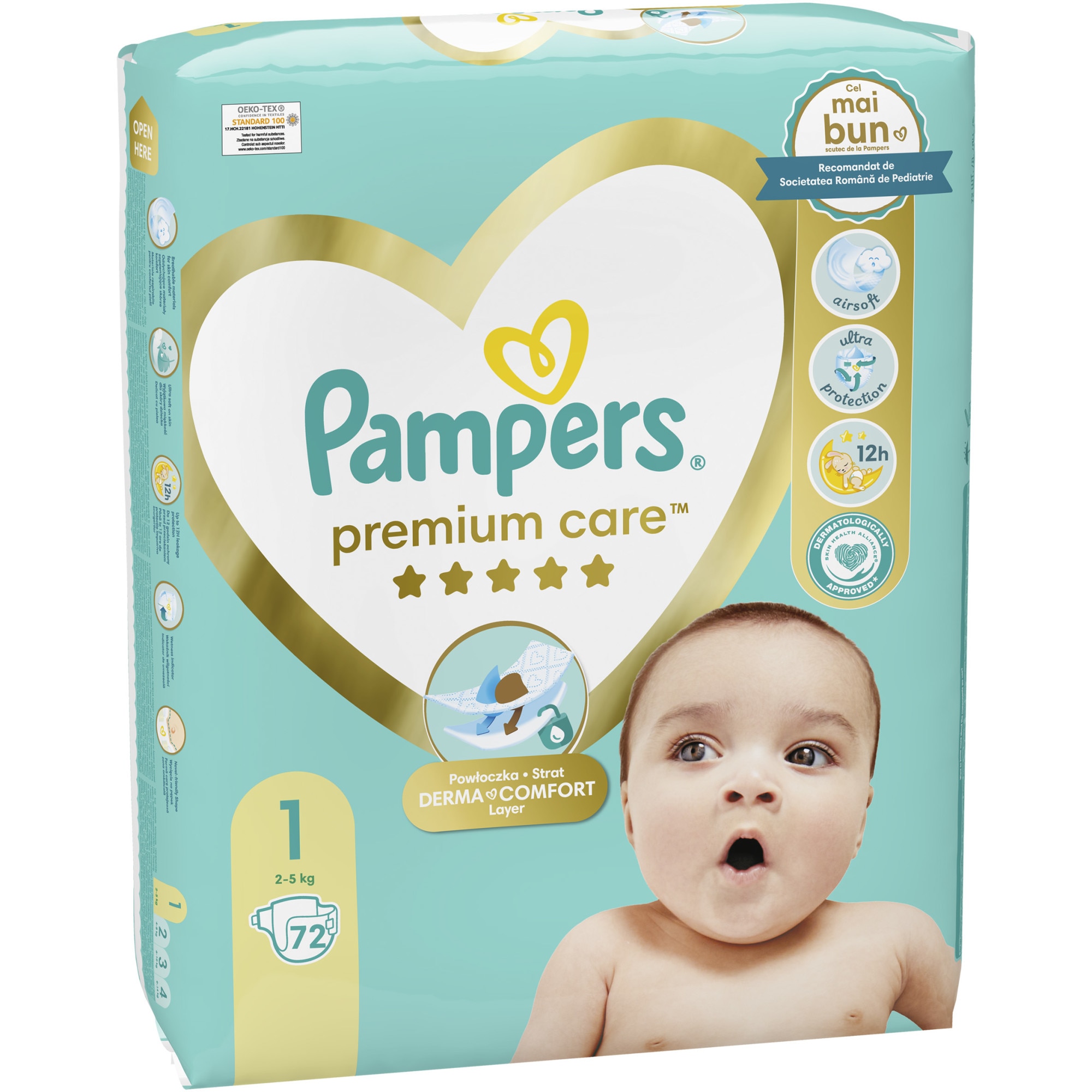 chusteczki pampers zastowanie