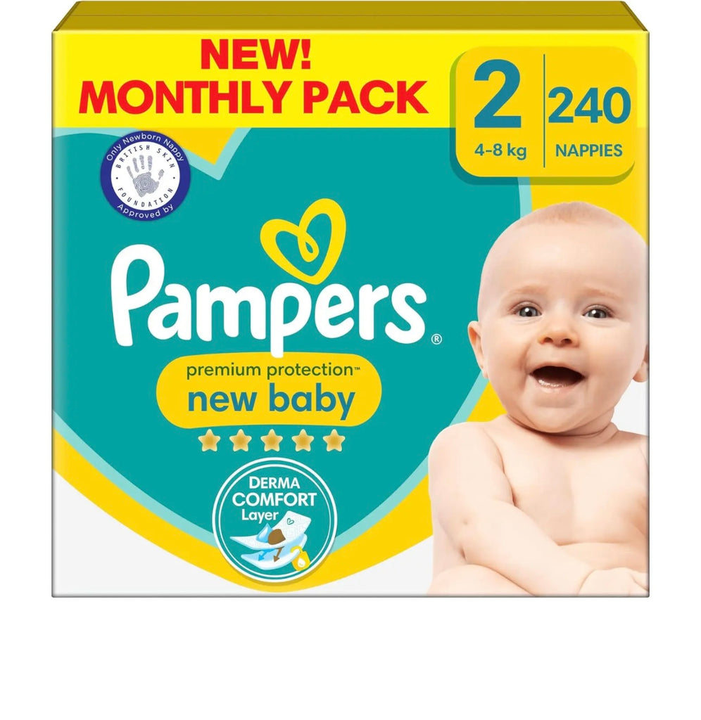 pieluszki pampers 2 niemieckie