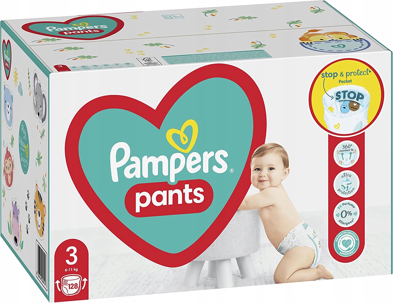 pampers pants 7 allegro