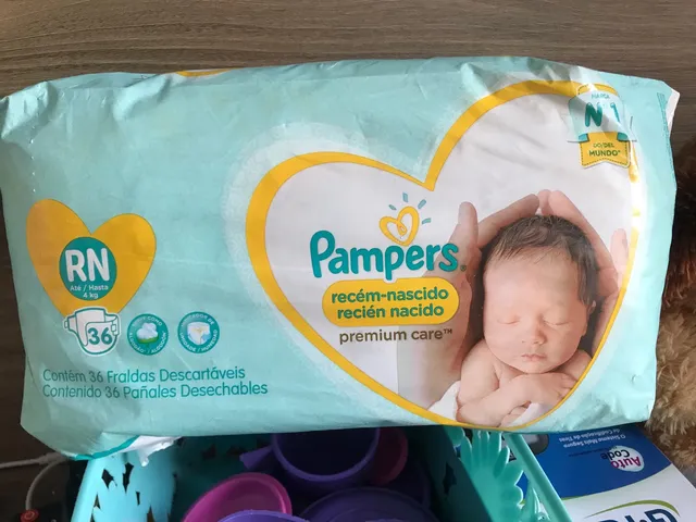 pampers new baby 2 premium protection