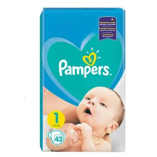 pieluchy pampers premium care 1 newborn 2 mini 168szt