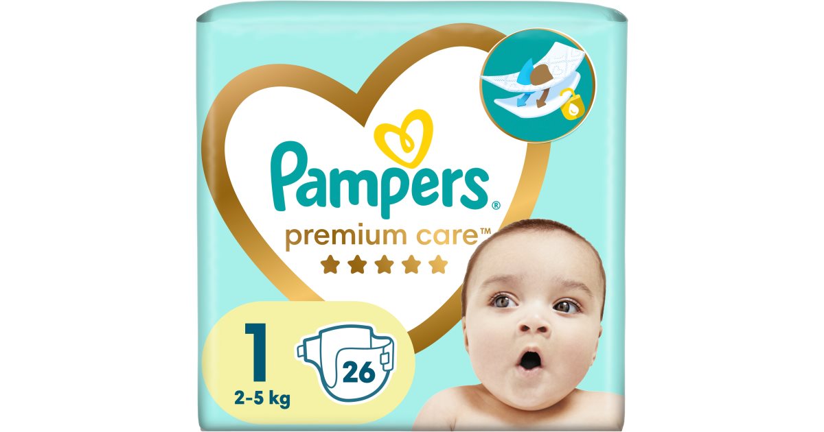 pampers premium care pieluchy rozmiar 1 newborn 2-5kg 78 sztuk