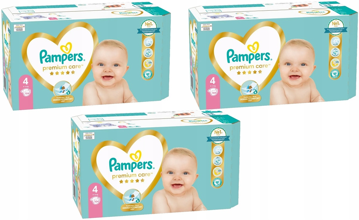 pieluchomjatki pampers premium care 4 80 szt