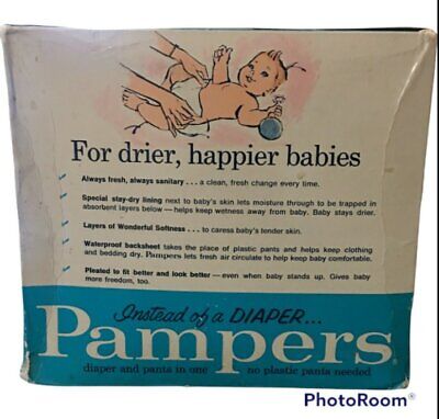 girls and baby pampers