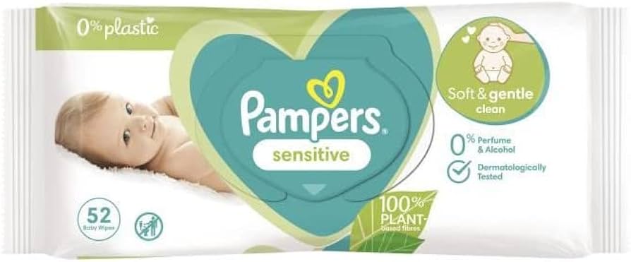 chusteczek nawilżających pampers sensitive