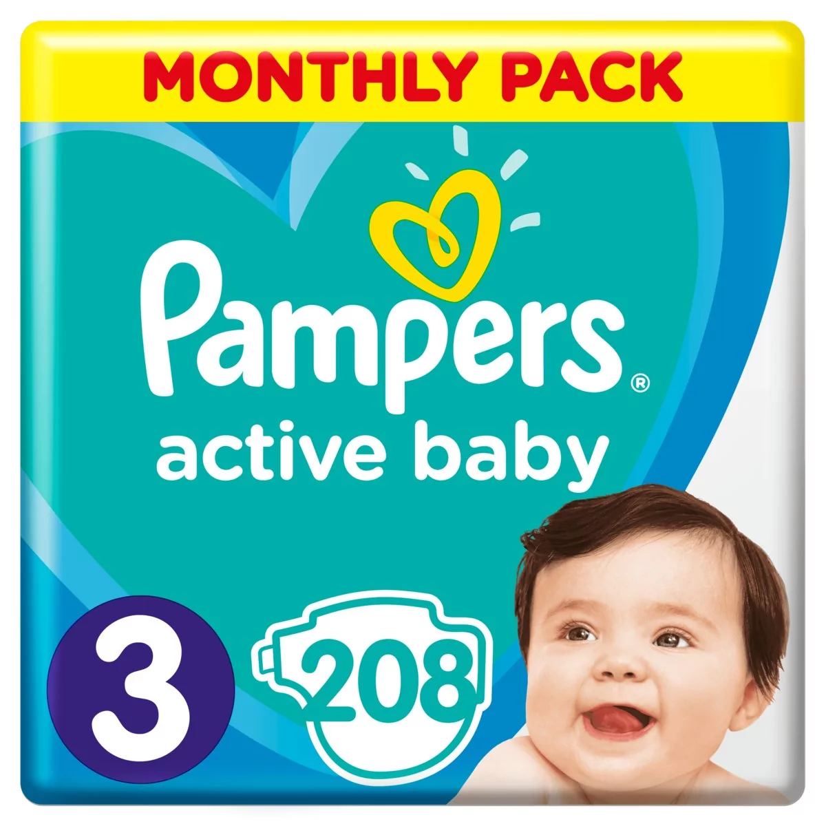 plastic baby in pampers