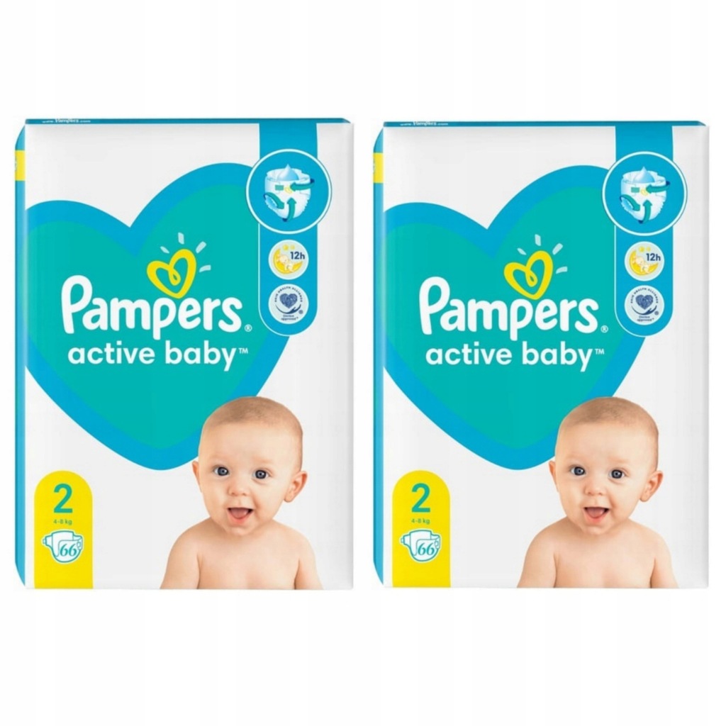 pampers active baby 3 58 szt