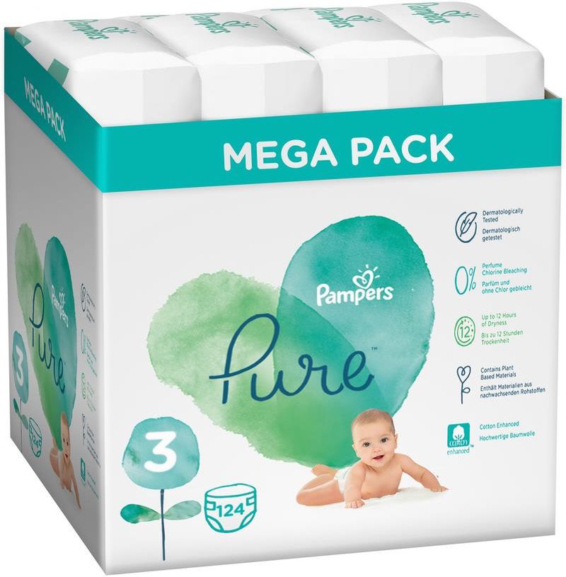 chusteczki pampers 6 pak tesco