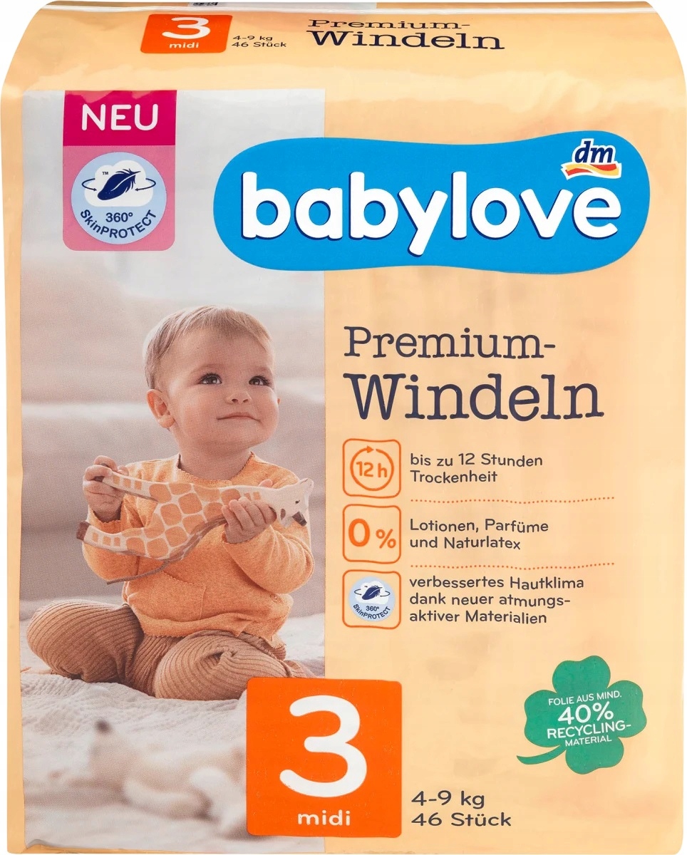 pampers pomarańczowe 4