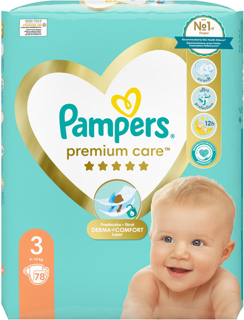 pampers sleep&play pieluchy rozmiar 3 midi 4-9kg 58 sztuk