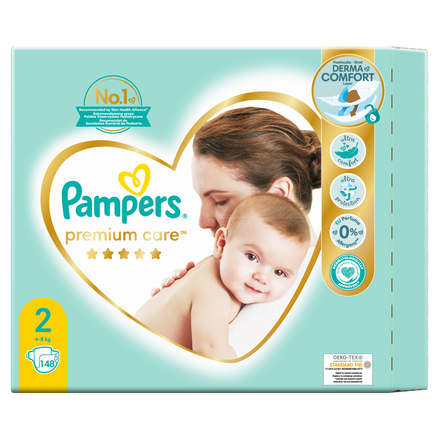 pampers premium care 0 jaka wga